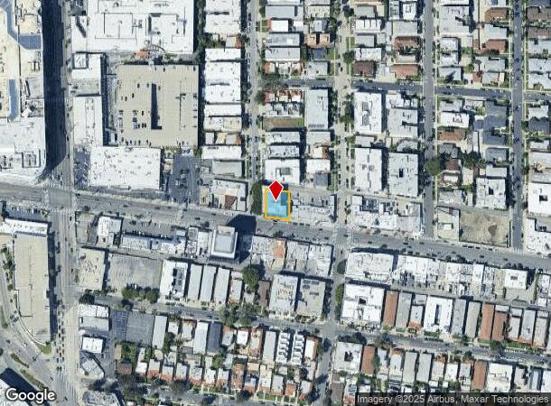  8425 W 3Rd St, Los Angeles, CA Parcel Map