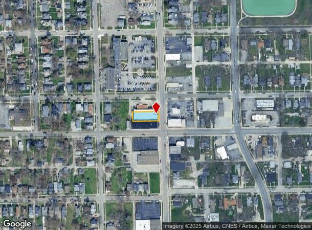 2608 S Calhoun St, Fort Wayne, IN Parcel Map