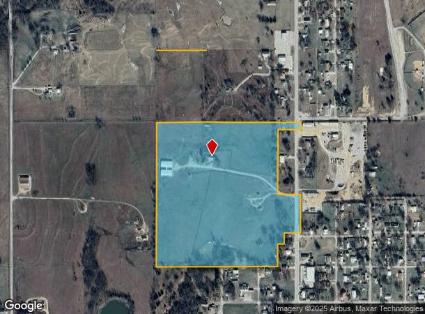 519 N Main St, Elmore City, OK Parcel Map