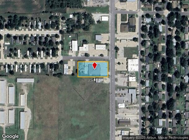  215 N Meridian Rd, Newton, KS Parcel Map