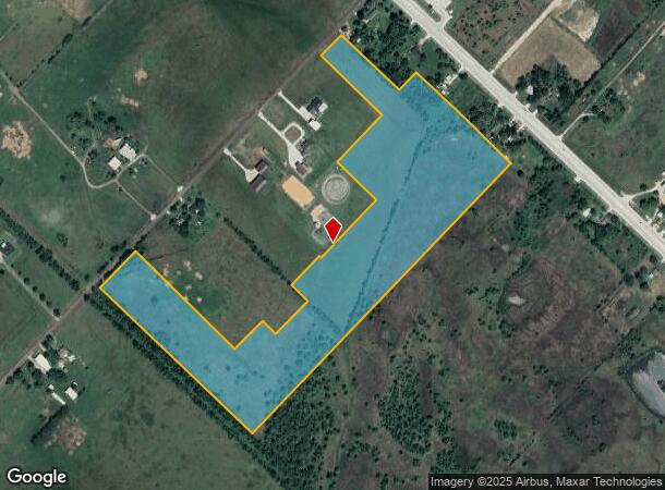 Dannhaus Rd, Needville, TX Parcel Map