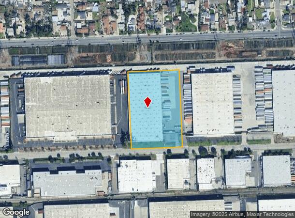 425 W Carob St, Compton, CA Parcel Map