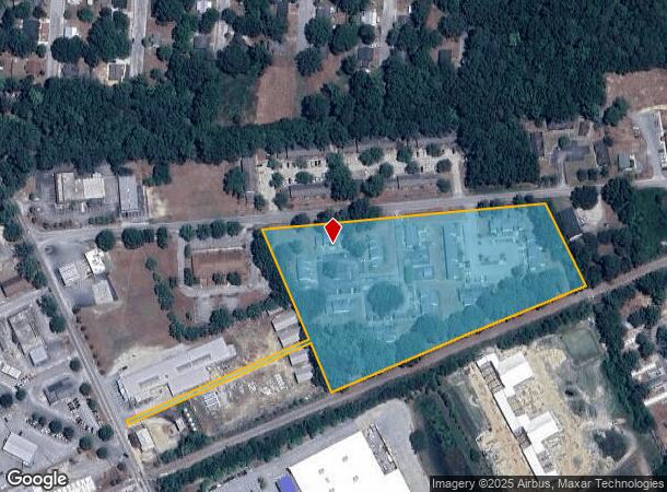 405 Swift Creek Rd, Hartsville, SC Parcel Map