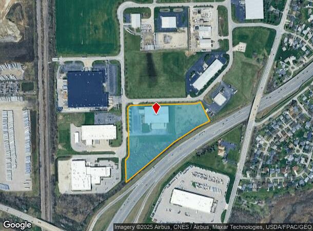  2010 Brent Dr, Toledo, OH Parcel Map