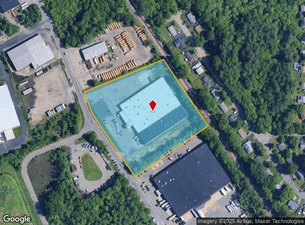 170 Oak Hill Way, Brockton, MA Parcel Map