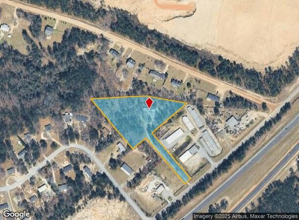 1684 Whiting Way, Lugoff, SC Parcel Map