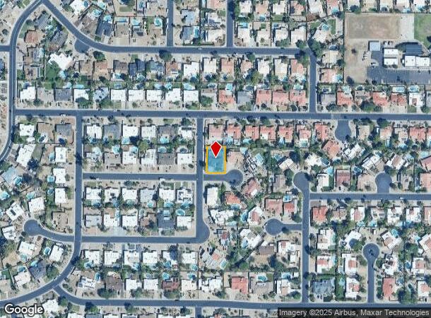  5402 E Marilyn Rd, Scottsdale, AZ Parcel Map