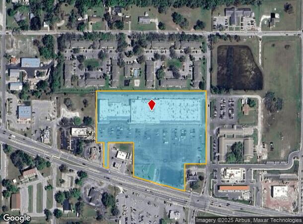  1303 E Oak St, Arcadia, FL Parcel Map