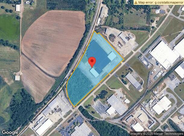  7595 Industrial Hwy, Macon, GA Parcel Map