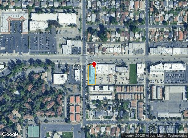22156 Sherman Way, Canoga Park, CA Parcel Map