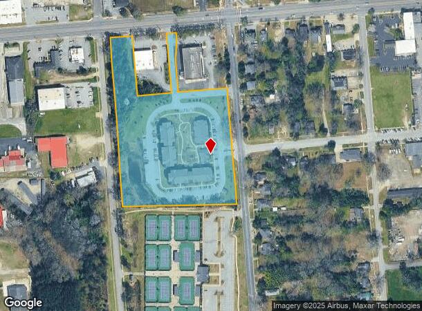 1001 Campbell St, Camden, SC Parcel Map