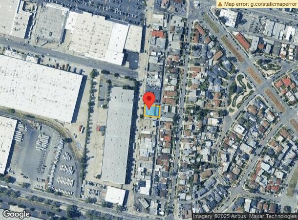  1000 S Gerhart Ave, Commerce, CA Parcel Map