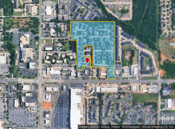 1919 E 2Nd St, Edmond, OK Parcel Map