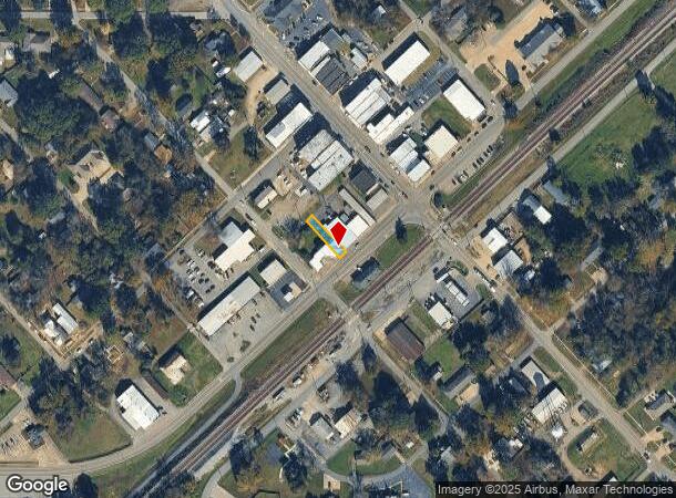 126 W Center St, Beebe, AR Parcel Map