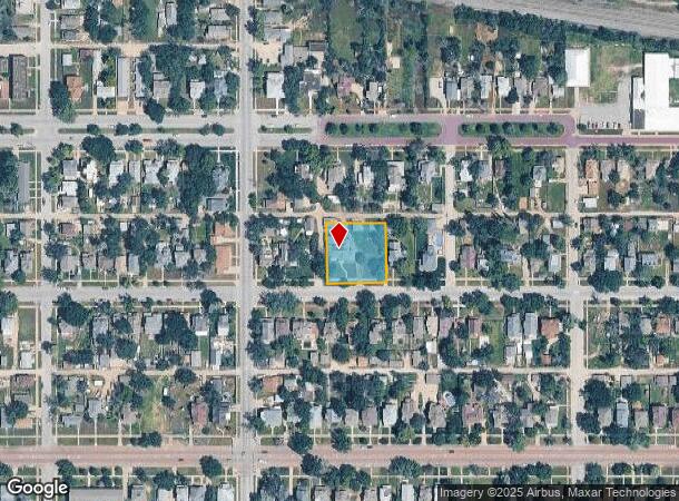 512 E Sherman St, Hutchinson, KS Parcel Map