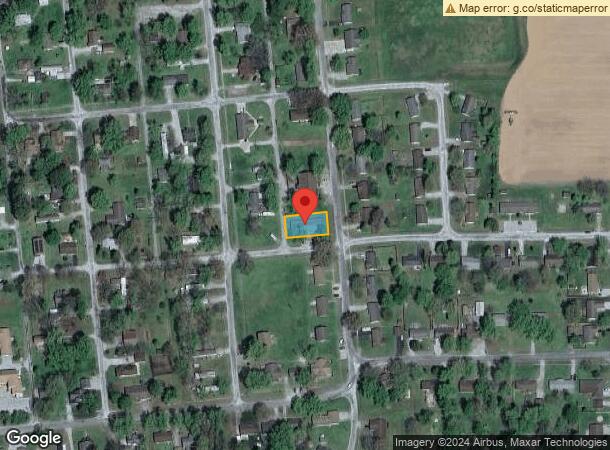  404 E Main St, De Soto, IL Parcel Map