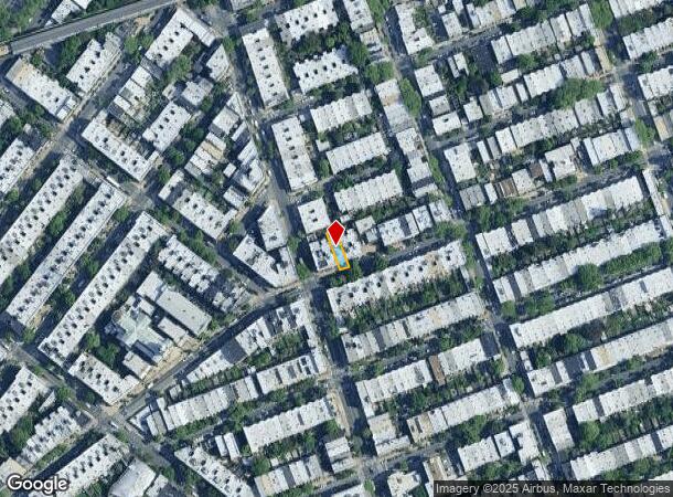  5907 Catalpa Ave, Ridgewood, NY Parcel Map