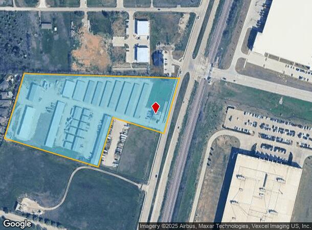 17176 Fm 156 S, Justin, TX Parcel Map