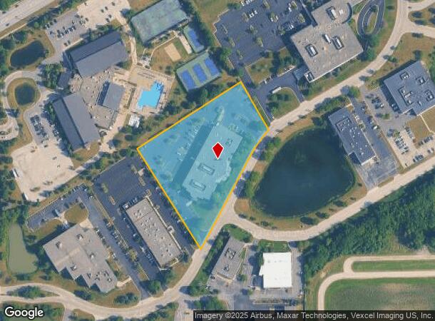 7020 High Grove Blvd, Burr Ridge, IL Parcel Map