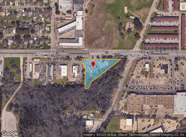  3710 W Illinois Ave, Dallas, TX Parcel Map