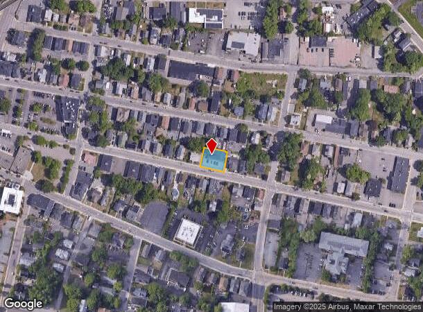 40 Emory St, Attleboro, MA Parcel Map