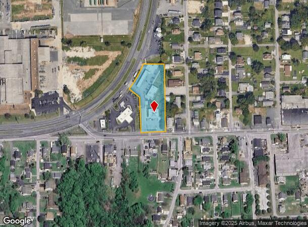  2324 Sparrows Point Rd, Sparrows Point, MD Parcel Map