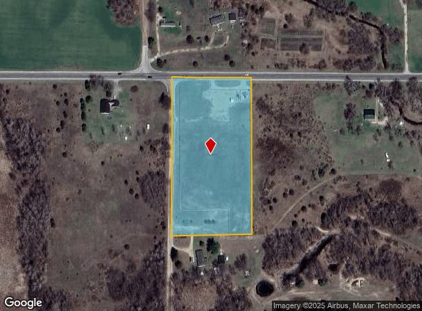  10002 E Stanton Rd, Crystal, MI Parcel Map