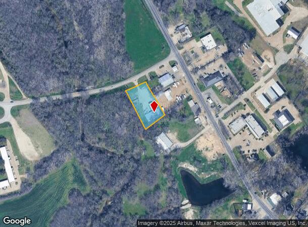  101 Brookside Dr, Waxahachie, TX Parcel Map