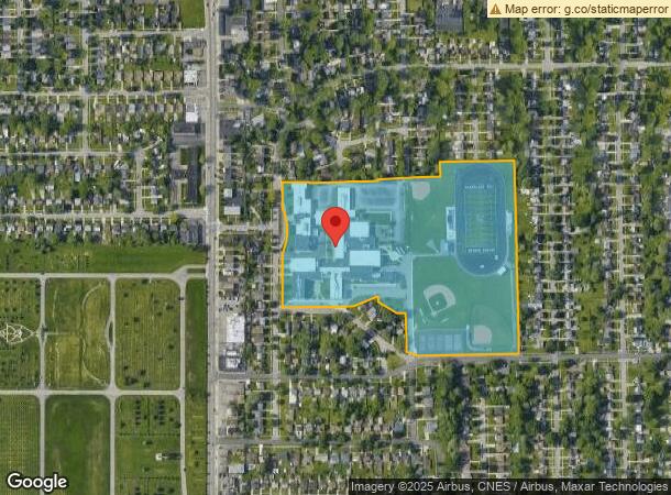  105 Mapleview Rd, Buffalo, NY Parcel Map