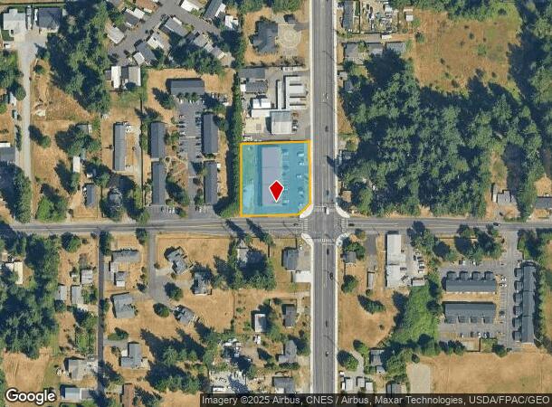 9512 Canyon Rd E, Puyallup, WA Parcel Map