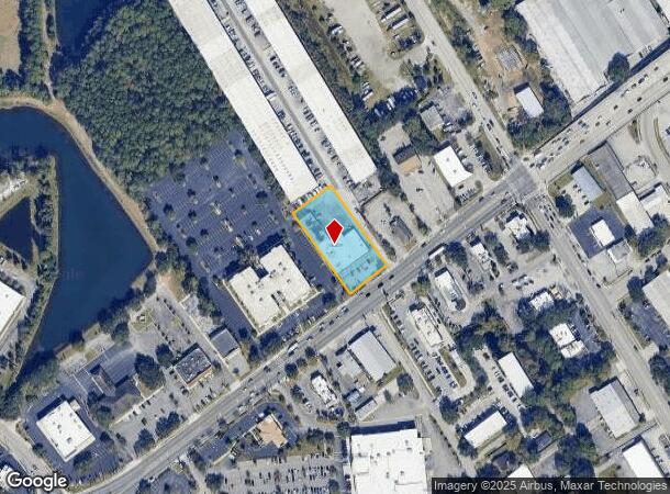  3801 University Blvd W, Jacksonville, FL Parcel Map