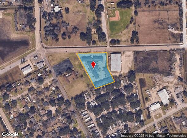 1601 W South St, Alvin, TX Parcel Map