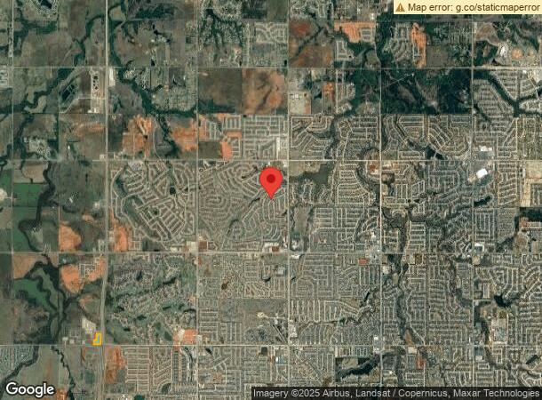  3735 Nw 164Th St, Oklahoma City, OK Parcel Map