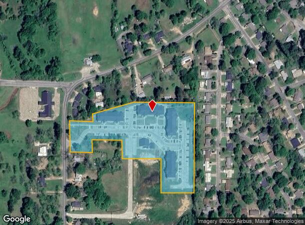 1240 20Th St Ne, Paris, TX Parcel Map