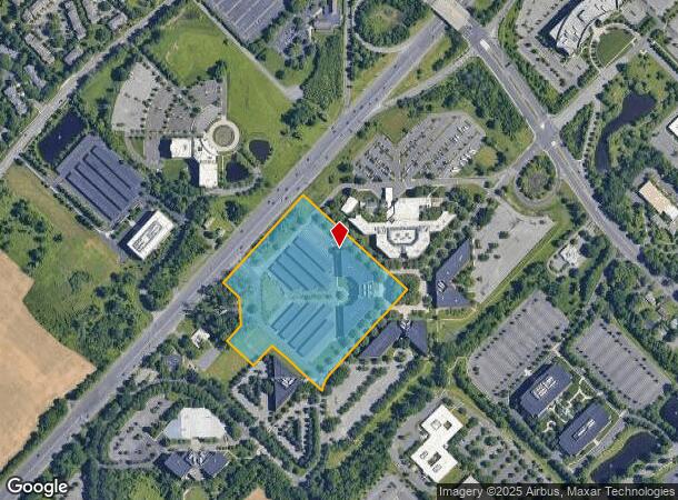  101 Carnegie Ctr, Princeton, NJ Parcel Map