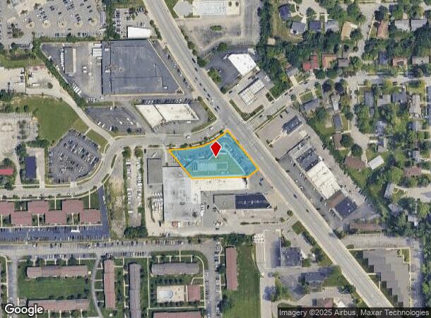 2023 W Stadium Blvd, Ann Arbor, MI Parcel Map