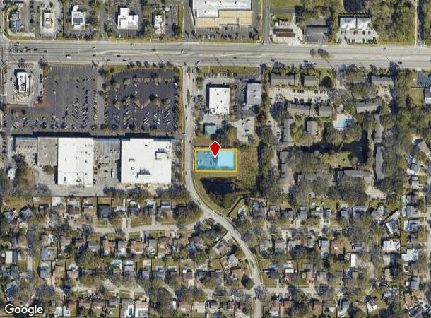  8307 Rustic Dr, Tampa, FL Parcel Map