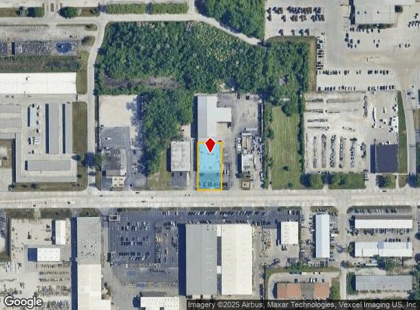 3020 W 167Th St, Markham, IL Parcel Map