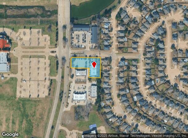  1241 W Green Oaks Blvd, Arlington, TX Parcel Map