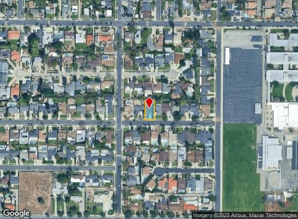  17441 Hiawatha St, Granada Hills, CA Parcel Map