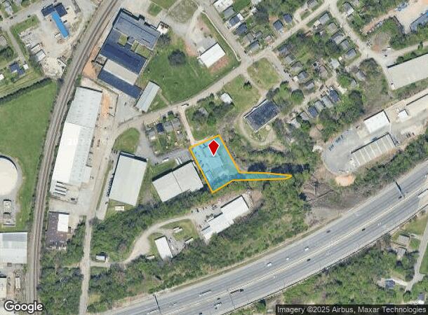  1520 Mitchell St, Knoxville, TN Parcel Map