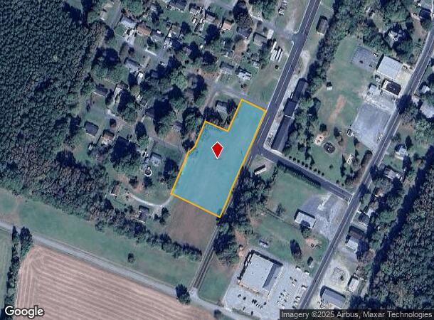 Broad St, Exmore, VA Parcel Map