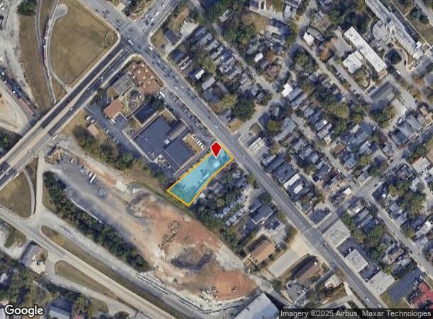  646 W Main St, Lexington, KY Parcel Map