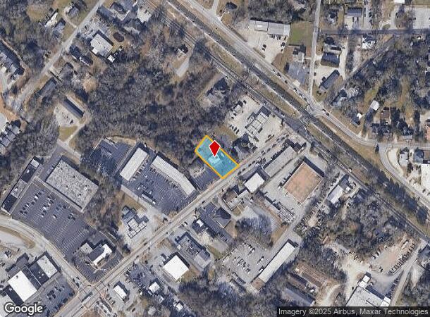  1077 West Ave Sw, Conyers, GA Parcel Map