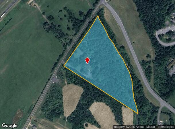 349 Town Run Ln, Stephens City, VA Parcel Map