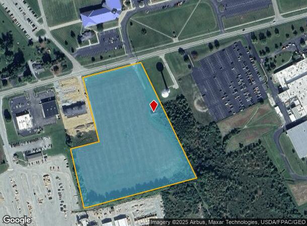  950 Cherry St, Blanchester, OH Parcel Map