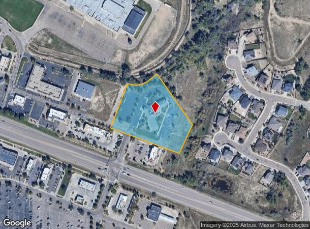  6980 Mesa Ridge Pkwy, Fountain, CO Parcel Map