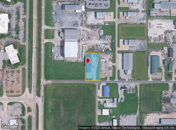 1034 Wall Rd, Broussard, LA Parcel Map