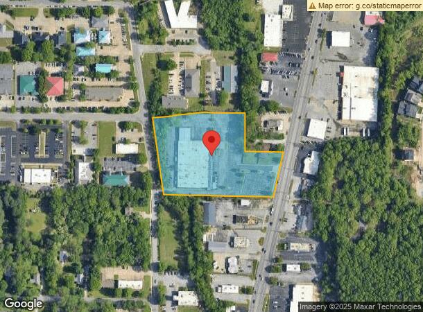  2217 N College Ave, Fayetteville, AR Parcel Map