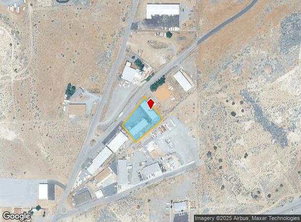 24 Moonlight Rd, Mound House, NV Parcel Map